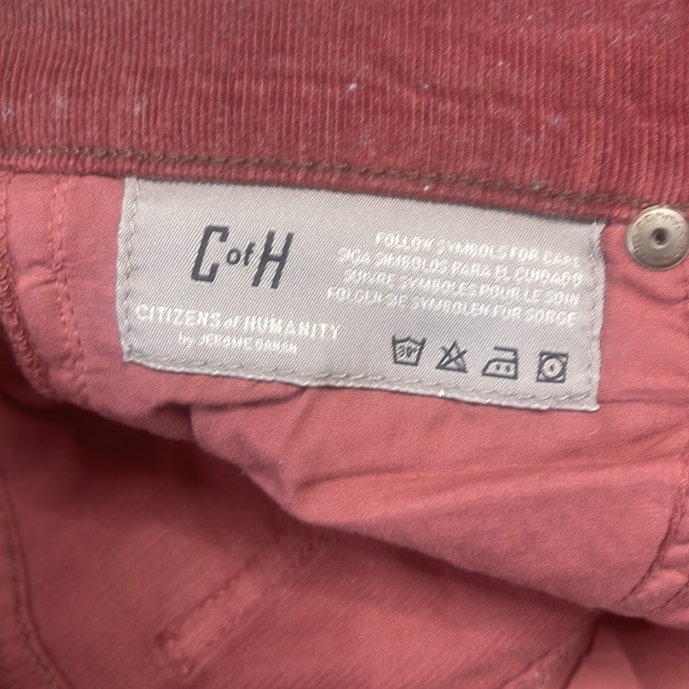 Host Pick! Citizens of Humanity Corduroy Low Rise Skinny Jeans - Picture 12 of 12